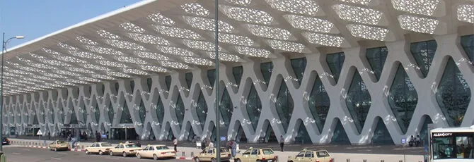 Aire aéroport Marrakech-Ménara
